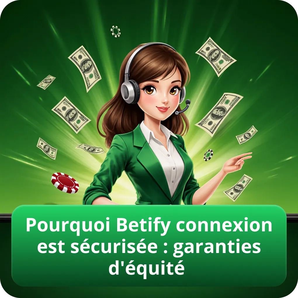 Pourquoi Betify connexion est sécurisée : garanties d'équité